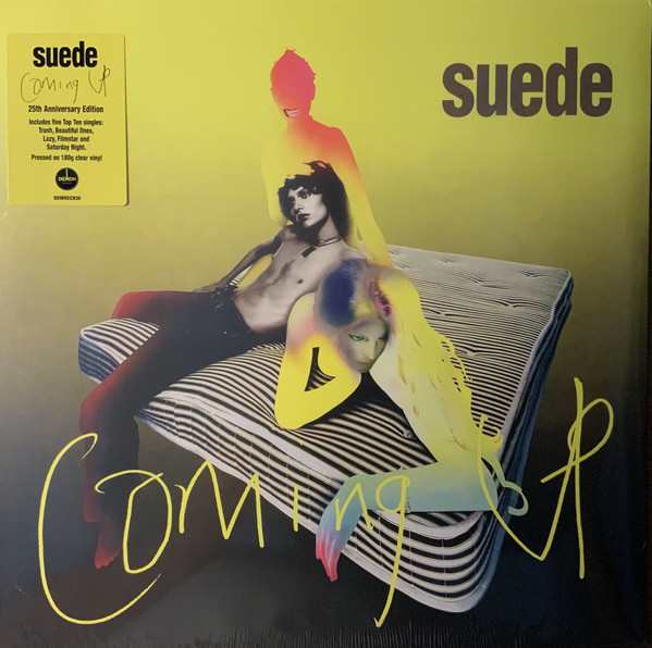 SUEDE - COMING UP - CLEAR VINYL